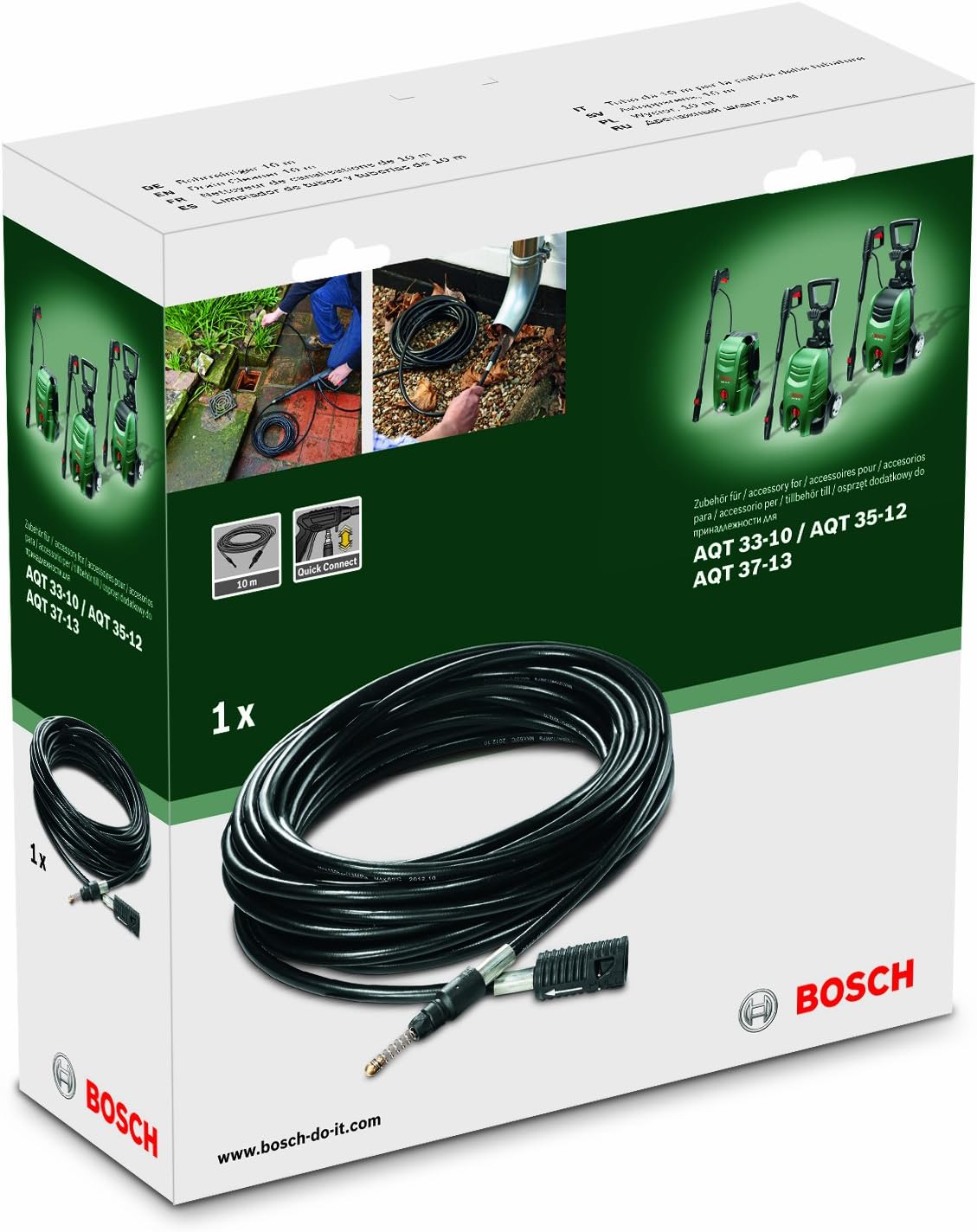 Detalle 2 de Bosch 10m Drain Cleaner for Pressure Washers with EasyAquatak & UniversalAquatak compatibility