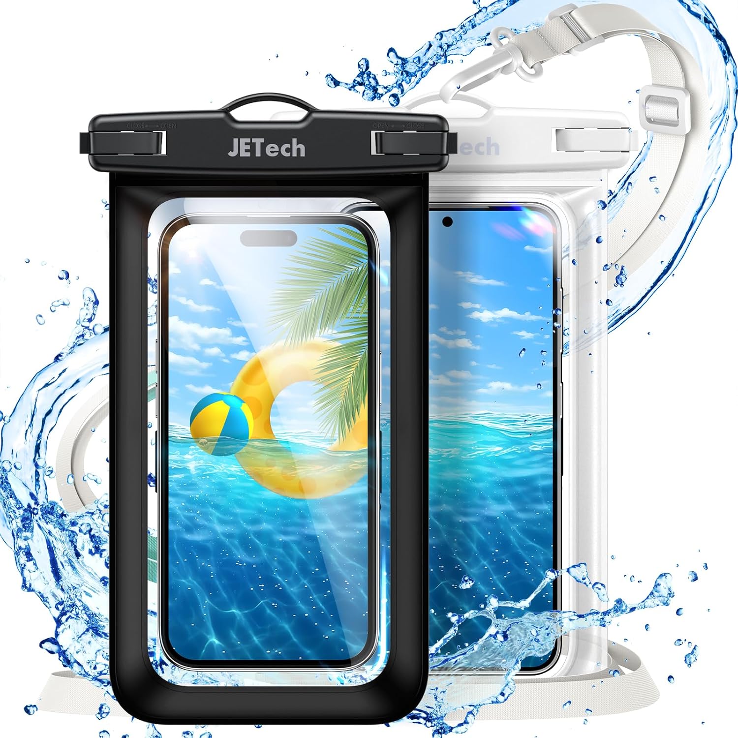 Thumbnail 6 de Custodia impermeabile JETech per smartphone 7,2
