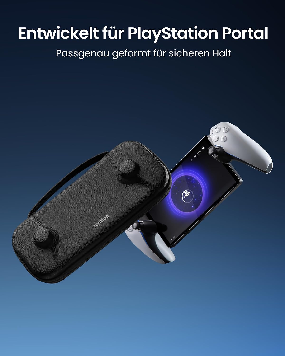 Thumbnail 3 de Tomtoc PS Portal Remote Player Tasche – Filztasche mit Hartschale für sicheren Transport