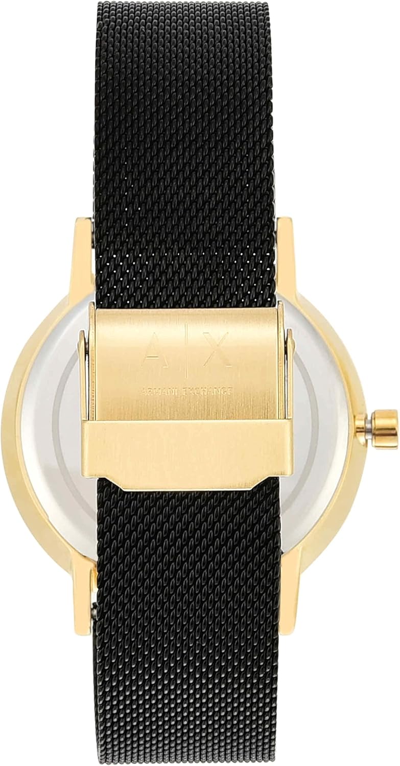 Thumbnail 5 de Armani Exchange AX5548 : montre femme à quartz trois aiguilles, boîtier 36 mm doré en acier inoxydable