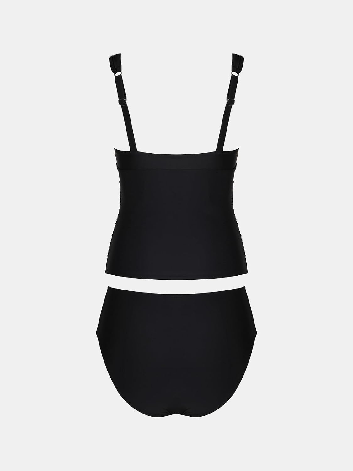 Thumbnail 6 de CUPSHE Tankini Col en V Maille Festonnée