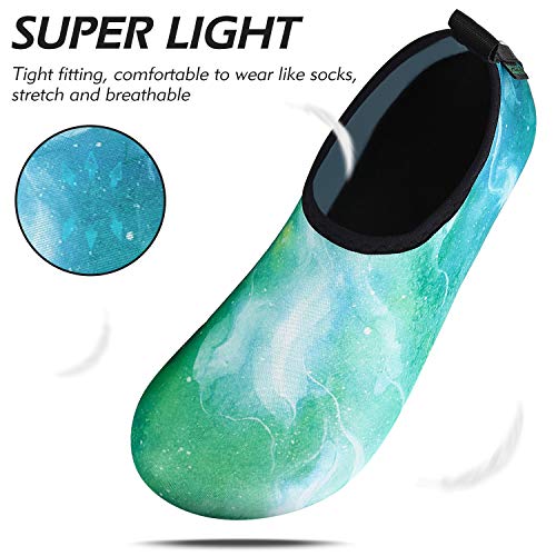 Thumbnail 3 de SAGUARO Aqua Schuhe Unisex – rutschfeste Barfußschuhe für Wasser, Aquagrün 40/41 EU