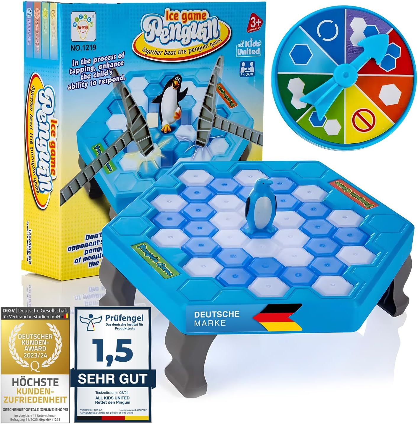 Detalle de all Kids United Sauvez Le Pingouin, Jeu de société familial