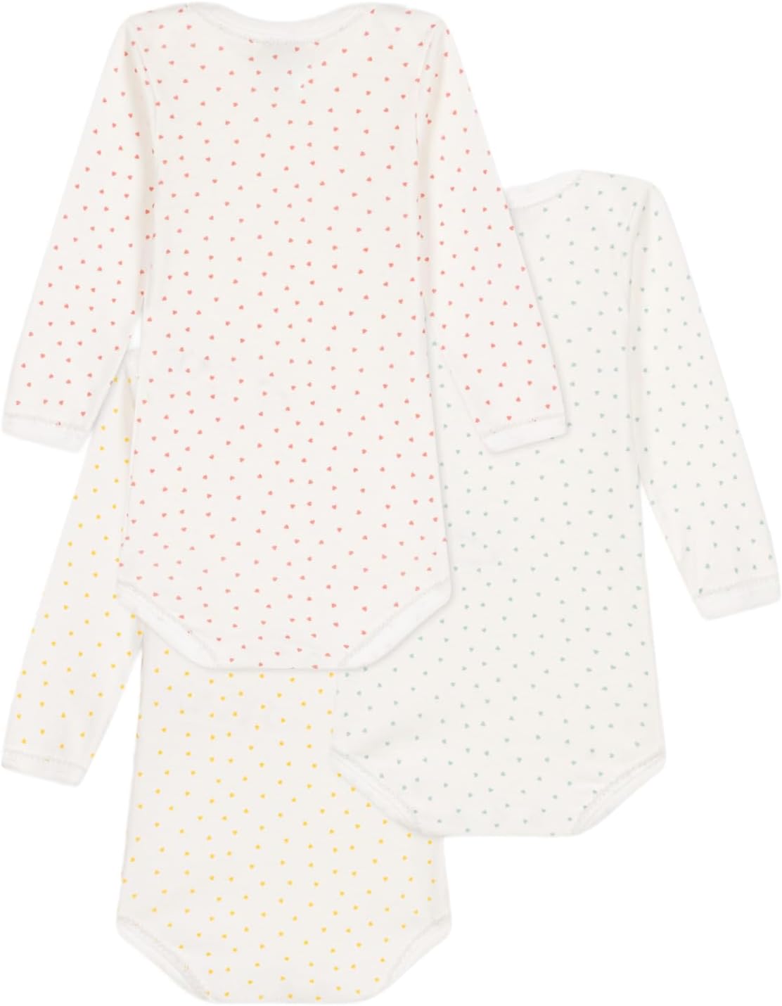 Thumbnail 1 de Petit Bateau A0brh Body a maniche lunghe Unisex – Pacco da 3 (0-24 mesi)