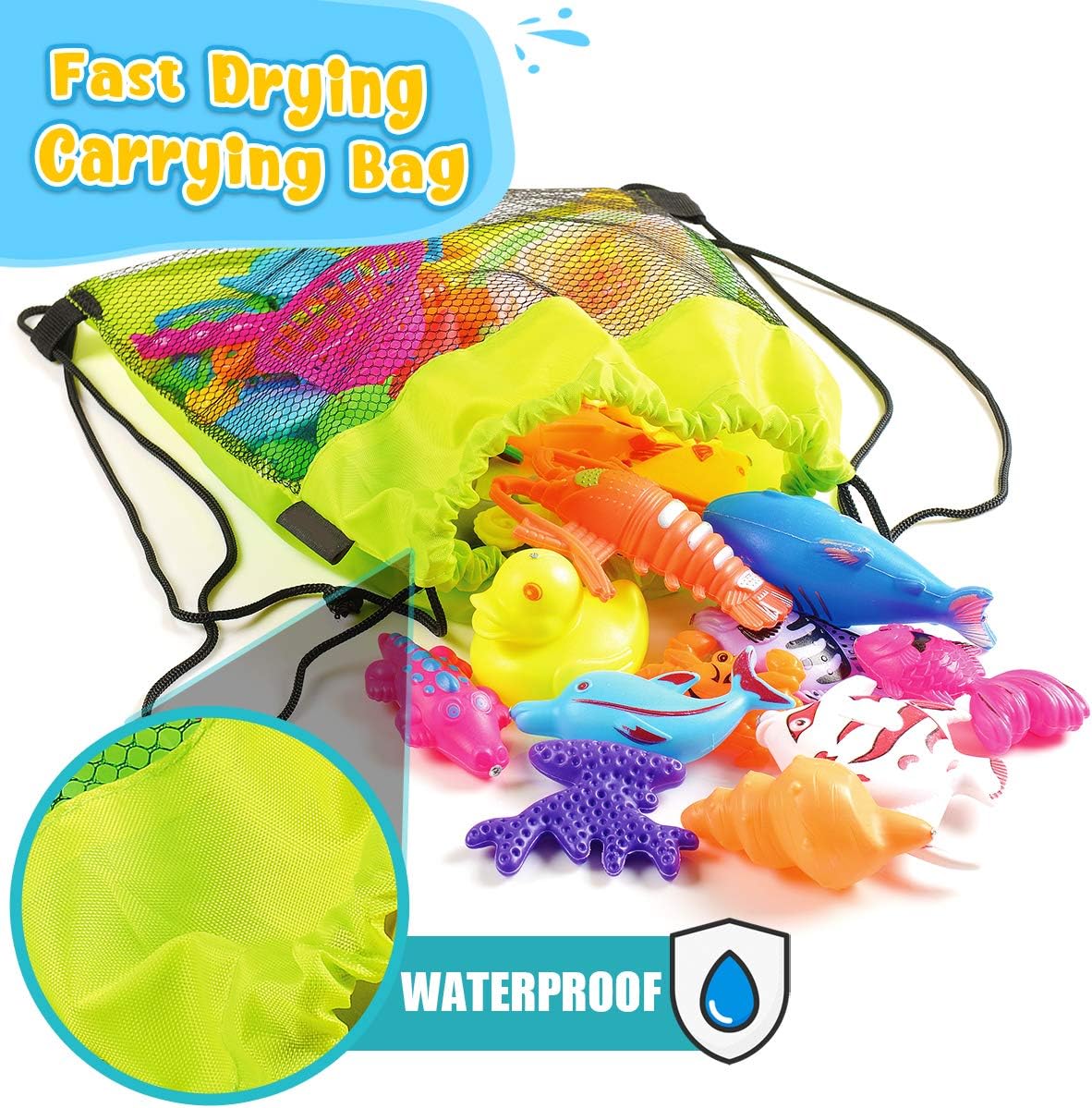 Detalle de Goody King Magnetic Fishing Game Pool Party Pole Rod Net