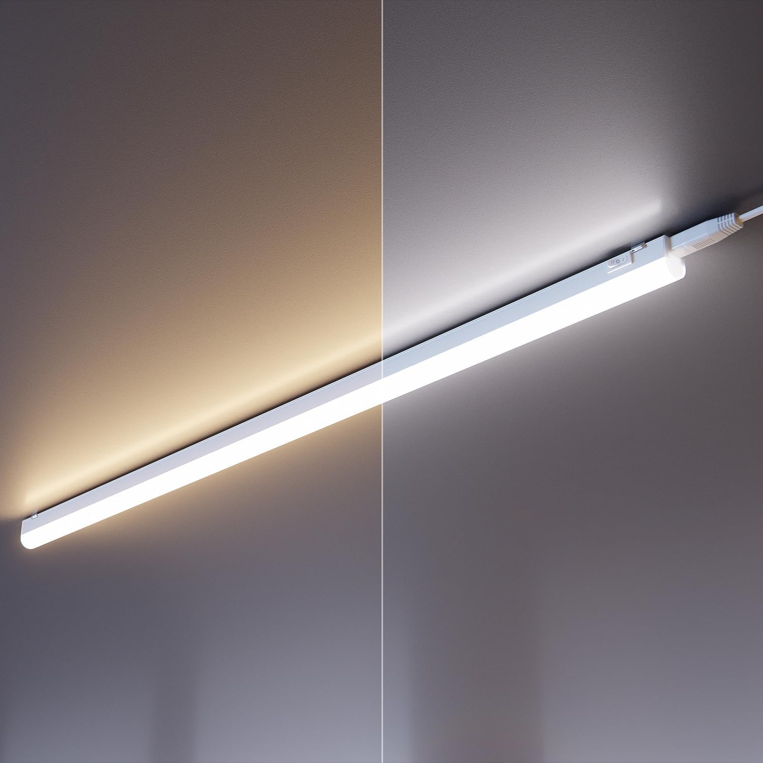 Detalle de LED Unterbauleuchte Rigel – einstellbare Farbtemperatur, 87 cm, Stecksystem