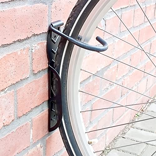 Detalle 2 de Relaxdays Soportes de pared para bicicleta - Set de 2