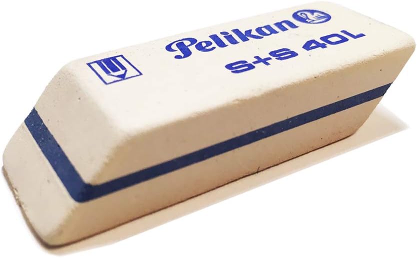 Thumbnail 2 de Pelikan S+S40 24006033 suddgummi, mjukt vitt gummi, 2-pack