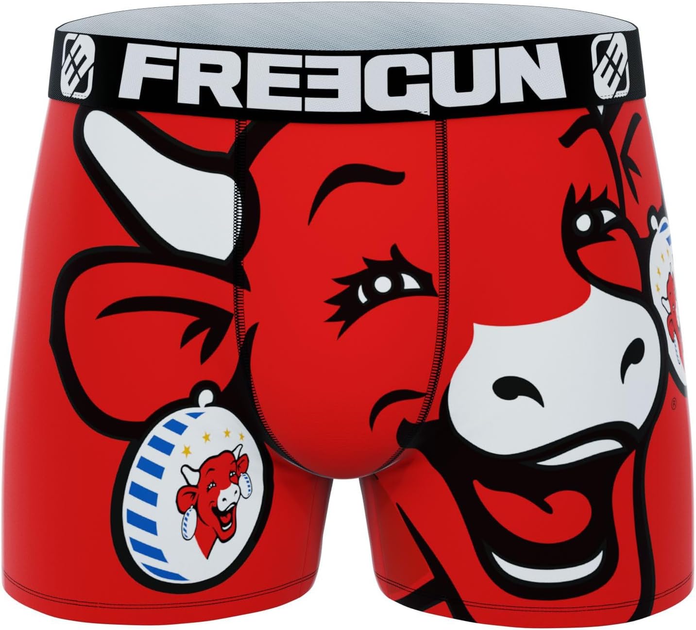 Thumbnail 2 de FREEGUN lot de 5 boxers homme La Vache Qui Rit – Caleçons stretch ultra-doux