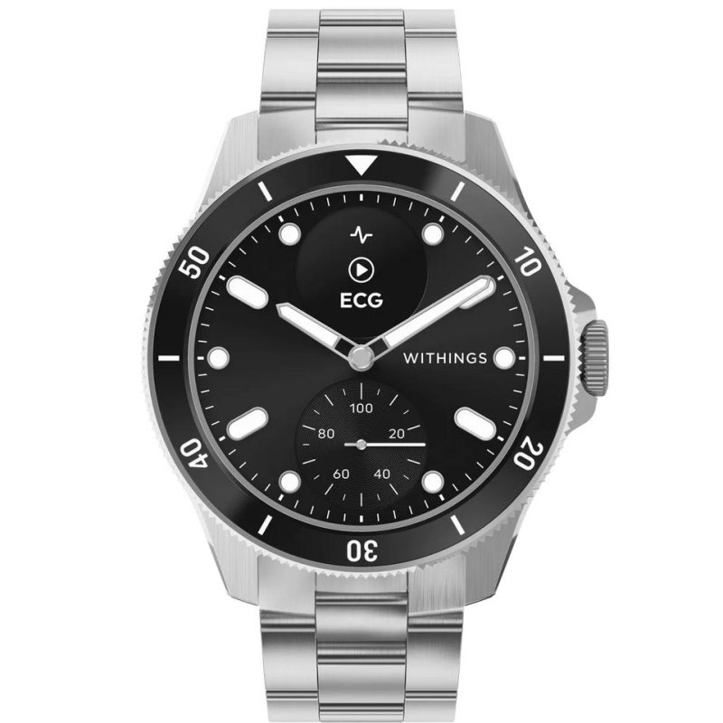 Thumbnail 1 de Withings ScanWatch Nova Bluetooth GPS 42mm Negro: pulsómetro, SpO2 y diseño premium