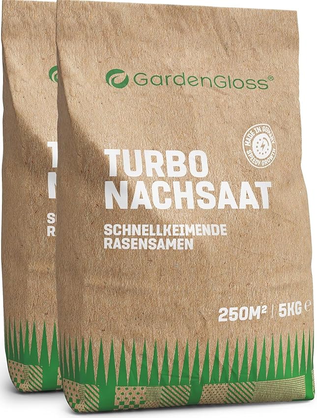 Detalle 2 de GardenGloss Semences de gazon germination rapide, 2,5 kg ⚙