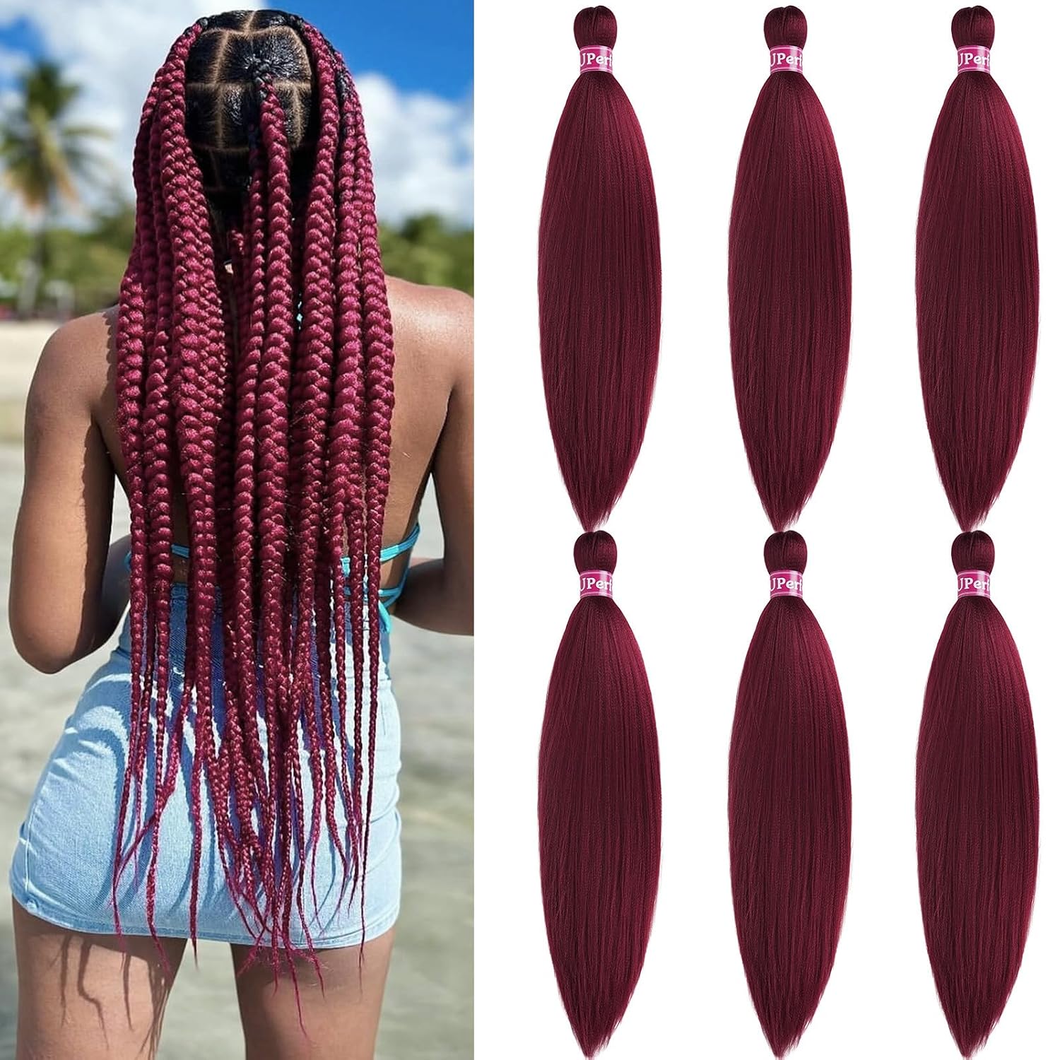Thumbnail 6 de UPerfe Braiding Hair 24-Inch