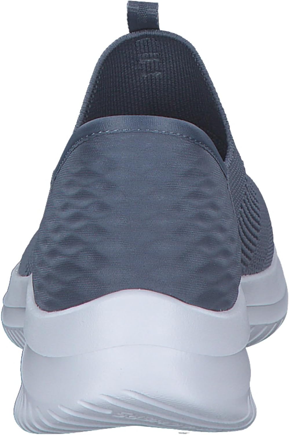 Detalle de Skechers Mujer Ultra Flex 3.0 Cozy Streak Slip-In – Entrenador ligero y cómodo (Slate Textile/Navy Trim) 36 EU