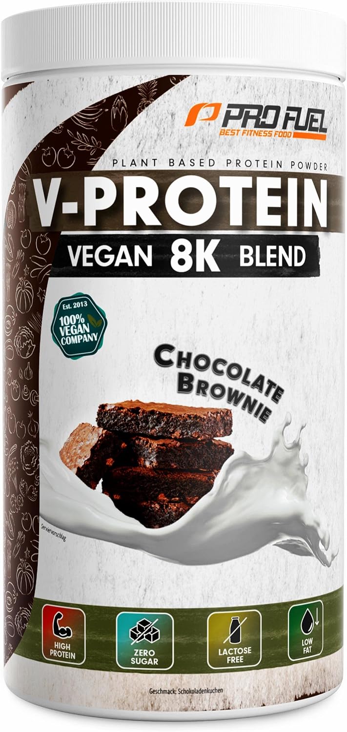 Detalle de V-Protein 8K Blend SCHOKOLADE 74% Eiweiß