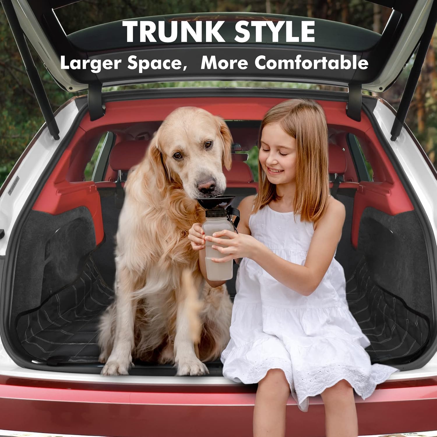 Thumbnail 5 de Hopidogie Dog Car Seat Cover 4-in-1, 100% Waterproof