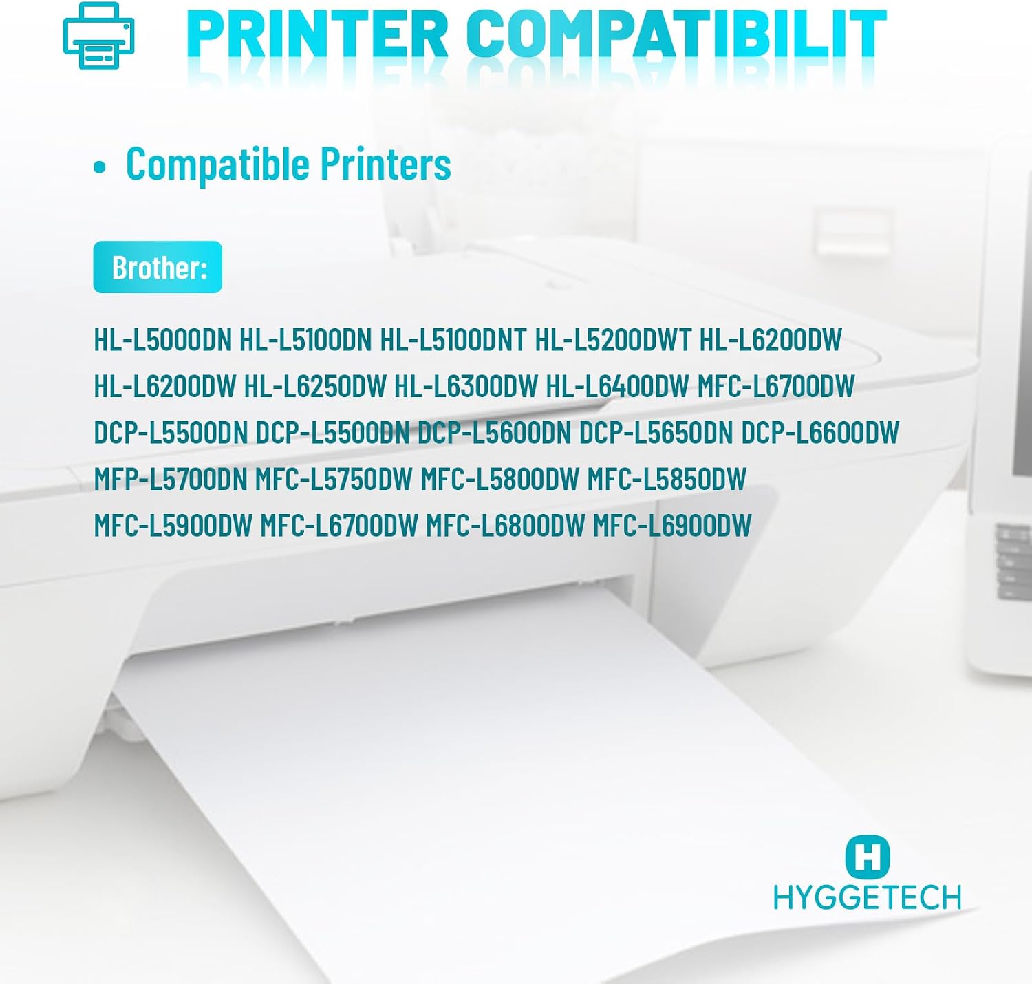 Detalle 2 de Hyggetech TN3480 Toner noir 2x