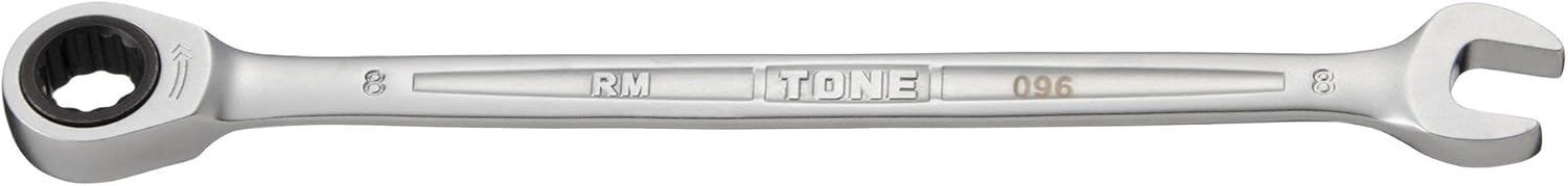 Detalle 2 de TONE HPRM-08 ラチェットめがねレンチ 8mm・薄型ヘッド・72枚ギア
