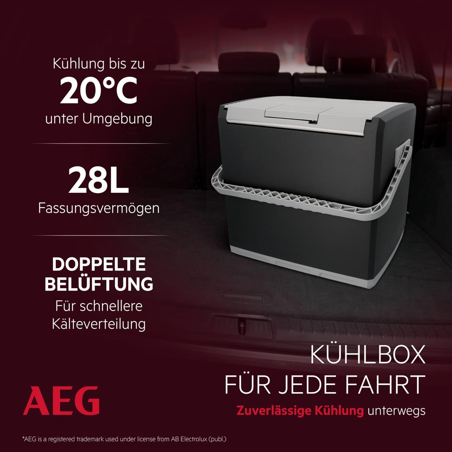 Thumbnail 3 de AEG KK 28 Liter Kühlbox Thermoelektrisch