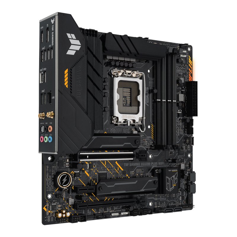 Detalle 2 de ASUS TUF GAMING B660M PLUS WIFI (LGA 1700) placa base con WiFi para Intel de 12.ª generación