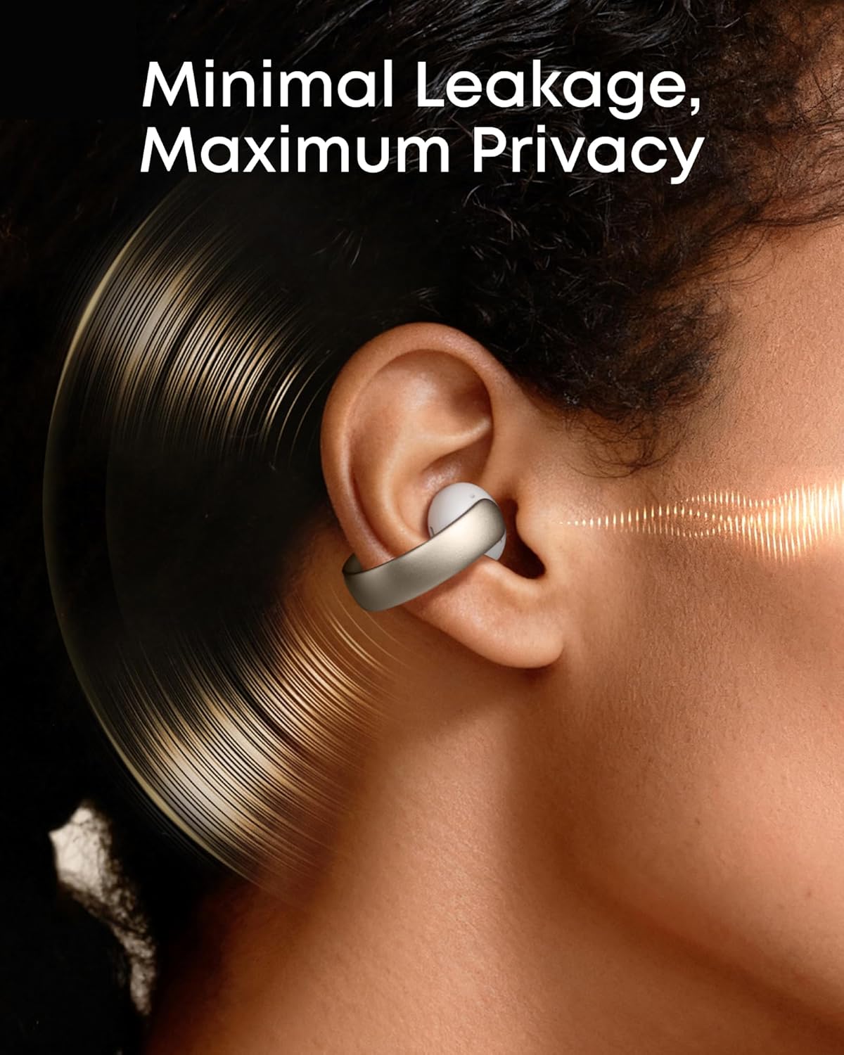 Thumbnail 5 de Soundcore AeroClip by Anker open-ear clip-on earbuds with 4-mic AI calls and adaptive comfort