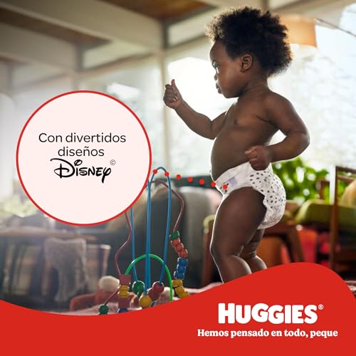 Thumbnail 6 de Huggies Little Movers Pañales Braguita Disney T6 🚼 (96u)