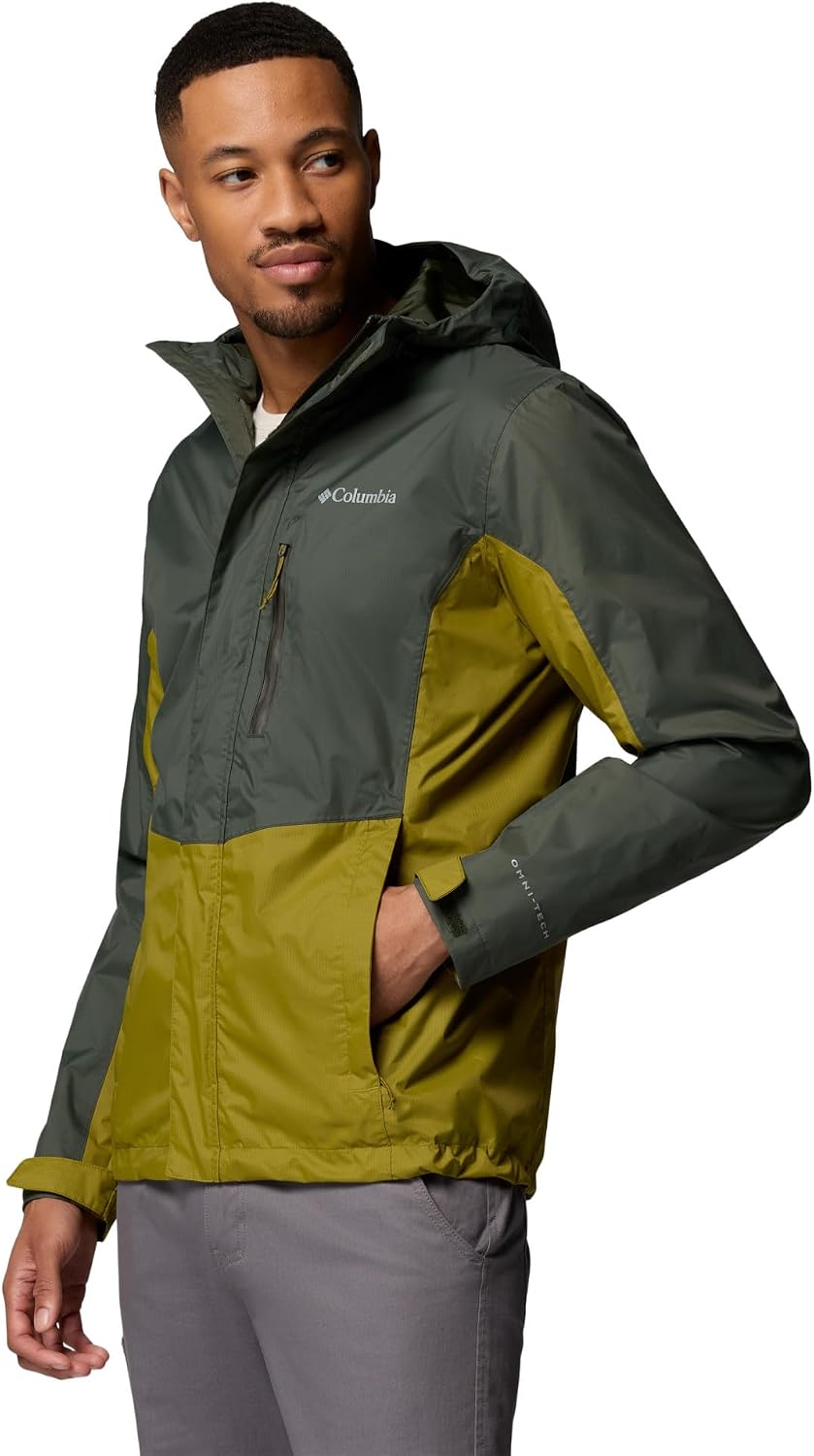Detalle 2 de Columbia Pouring Adventure 3 Jacket: Giacca impermeabile da uomo, lega stile e protezione