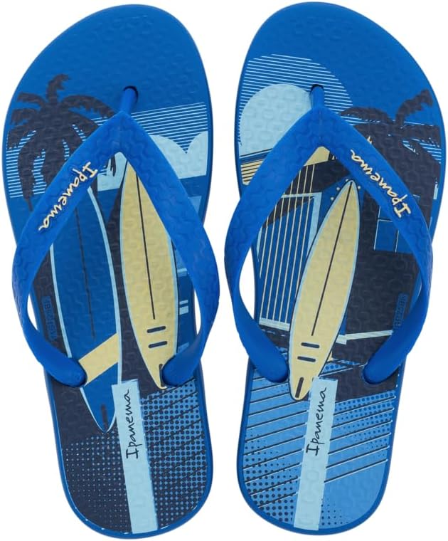Detalle de Ipanema Temas Boys Kids Flip-Flop Garçon — Tongs colorées et confortables pour enfants