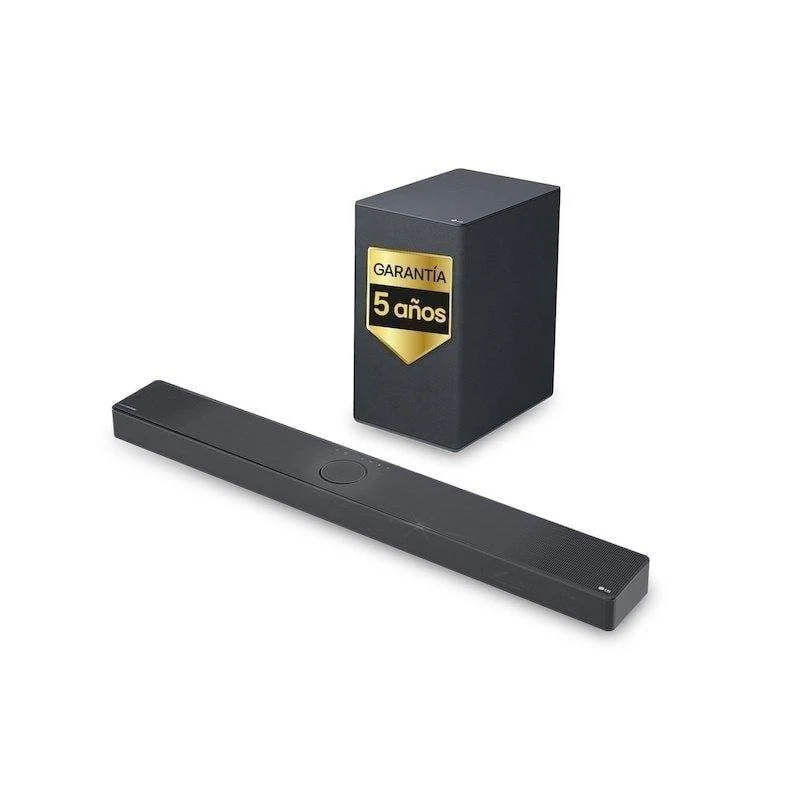 Detalle de LG SC9S: Barra de sonido 3.1.3 con Dolby Atmos, 400 W y IA para cine en casa