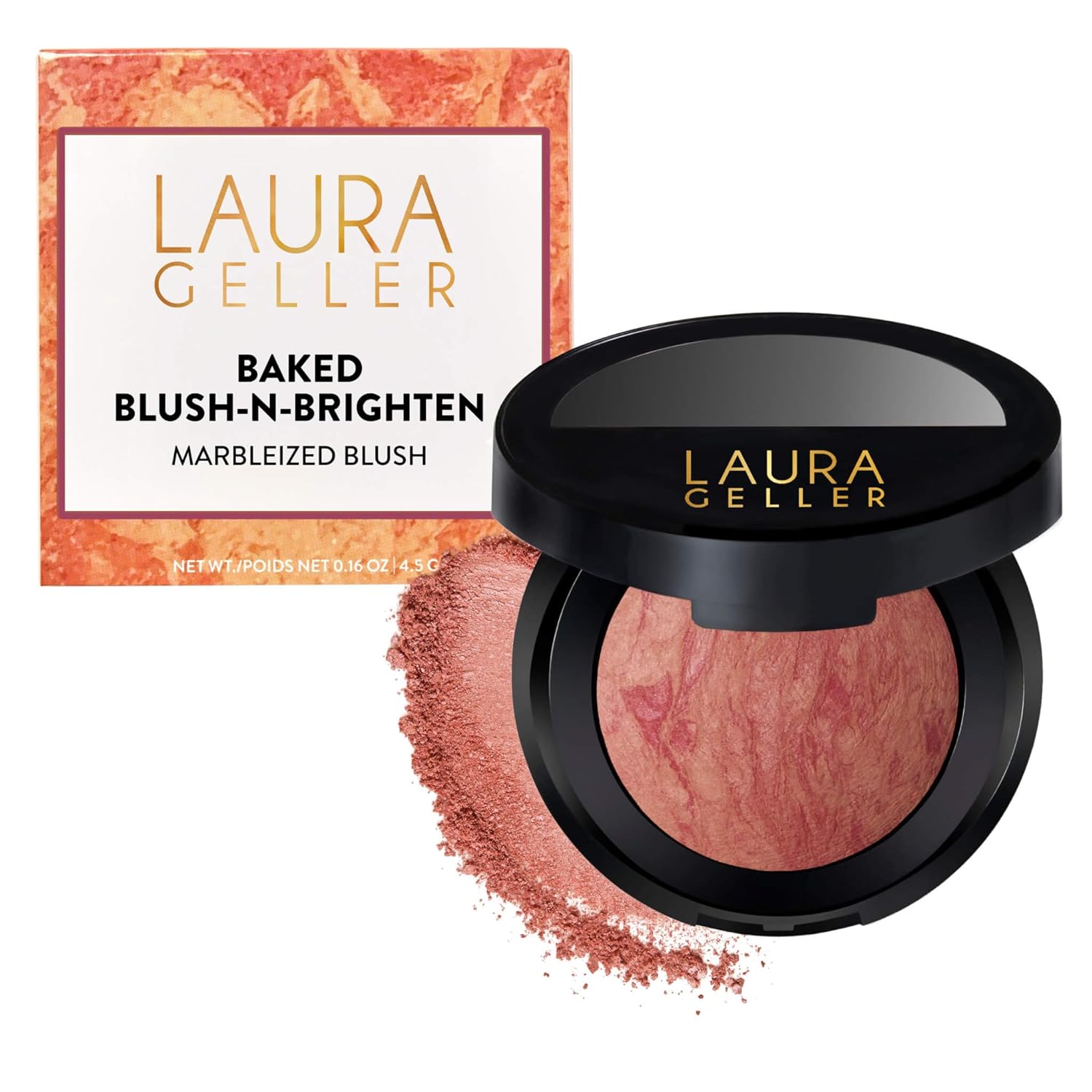Detalle de LAURA GELLER Baked Blush-n-Brighten Tropical Peach ๐จ
