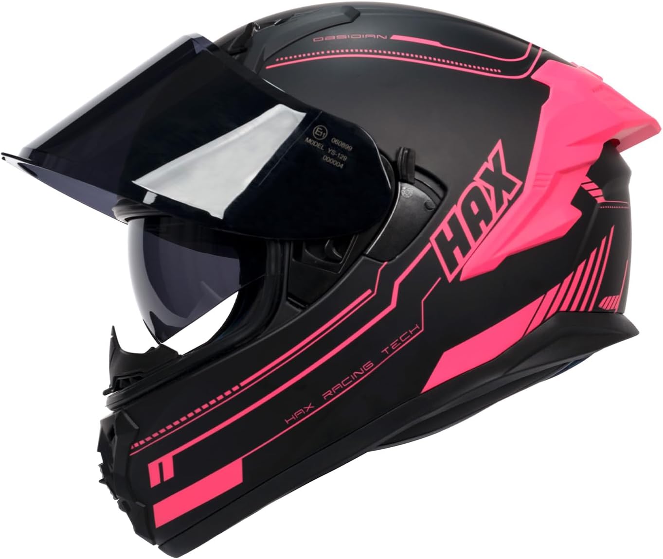 Thumbnail 2 de HAX Obsidian Pro Full Face Helmet S