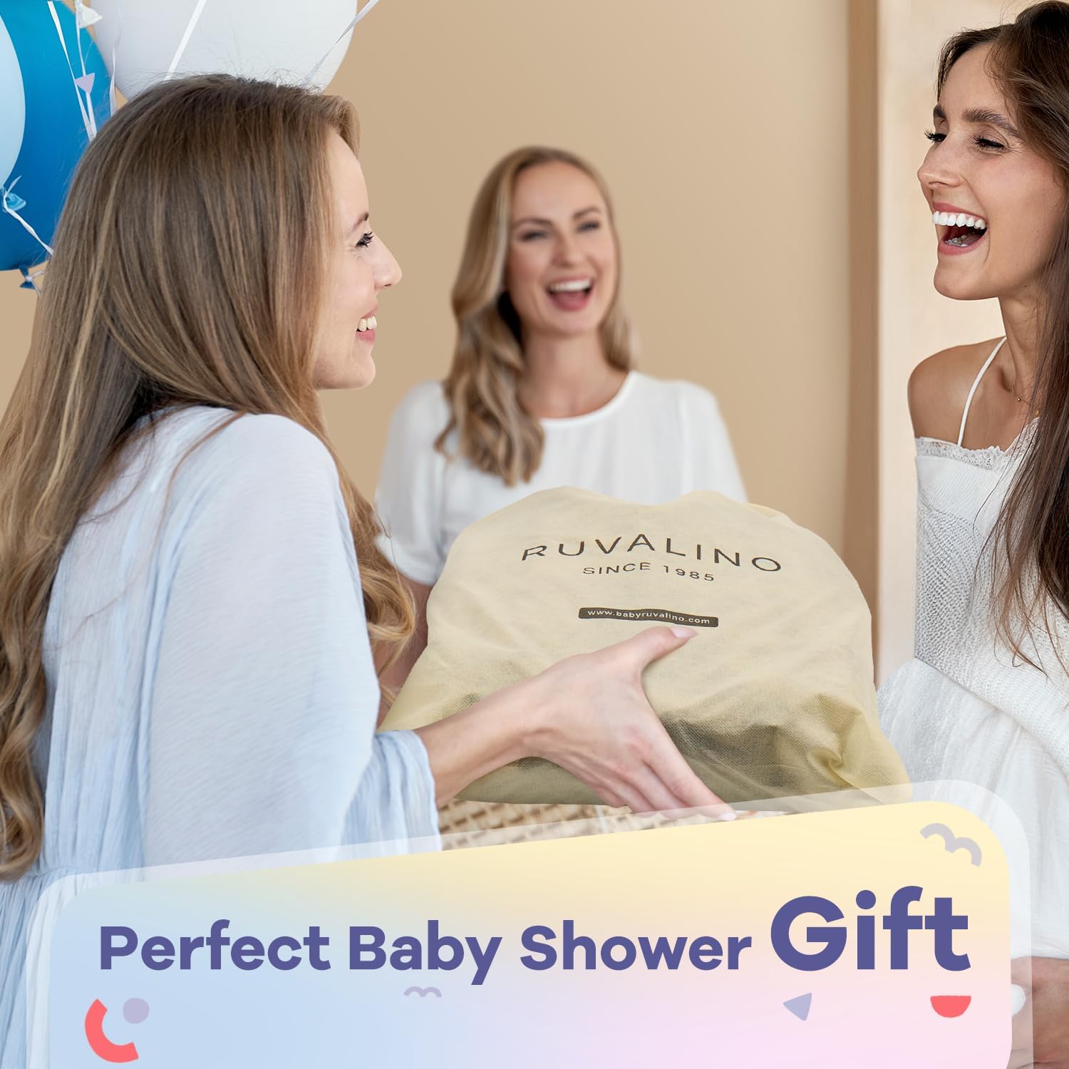 Thumbnail 6 de RUVALINO Baby Changing Bag Backpack – neutral all-in-one nappy bag with foldable changing mat