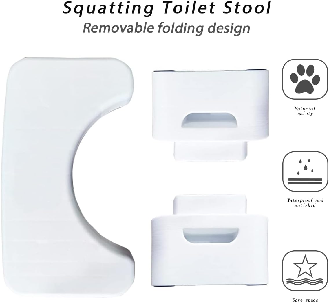 Detalle de Squat toilet stool, polyurethane