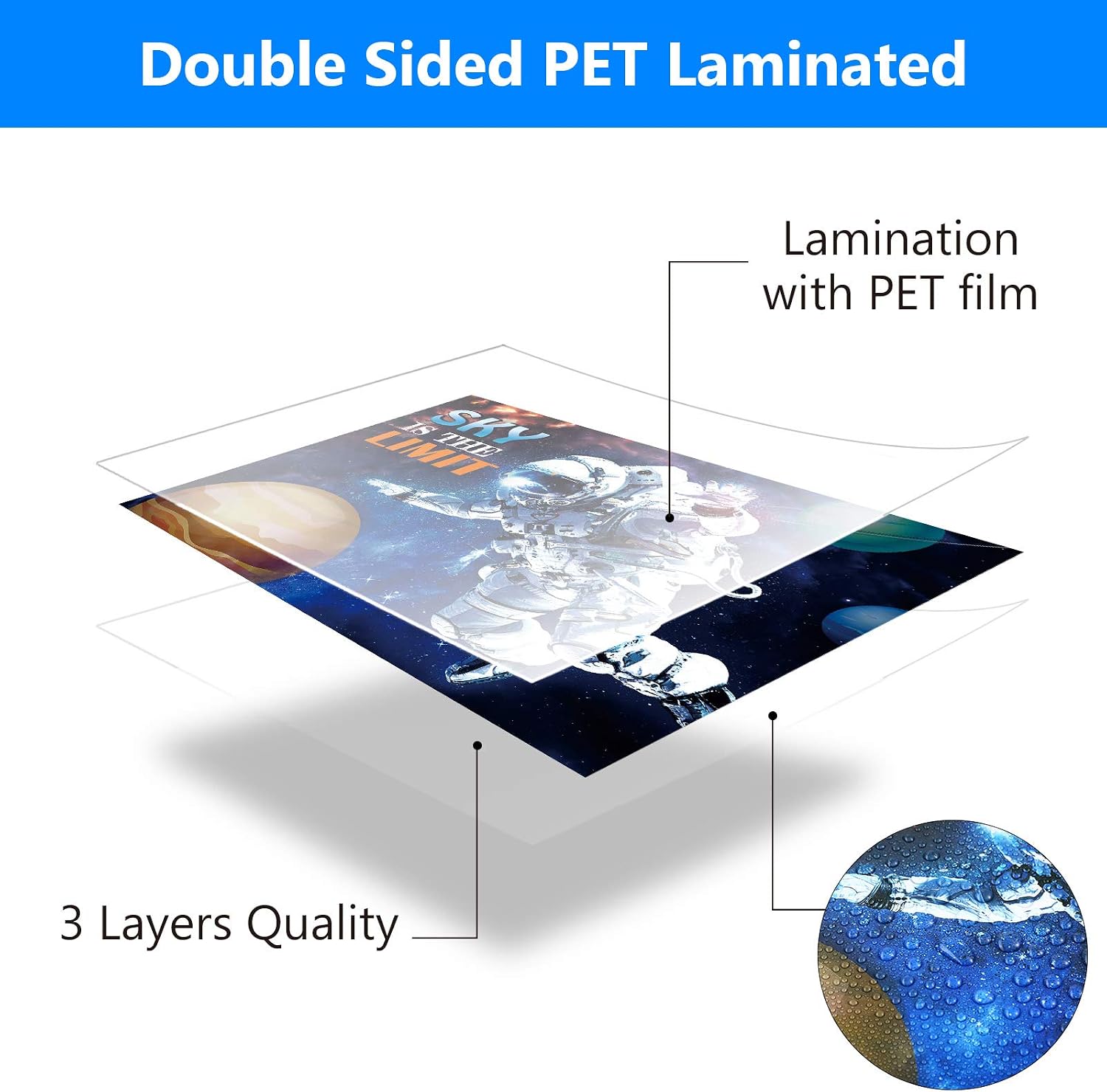 Thumbnail 2 de Outus Outus-Wall Poster Kits-0123: educatieve zonnestelselposters voor kinderen