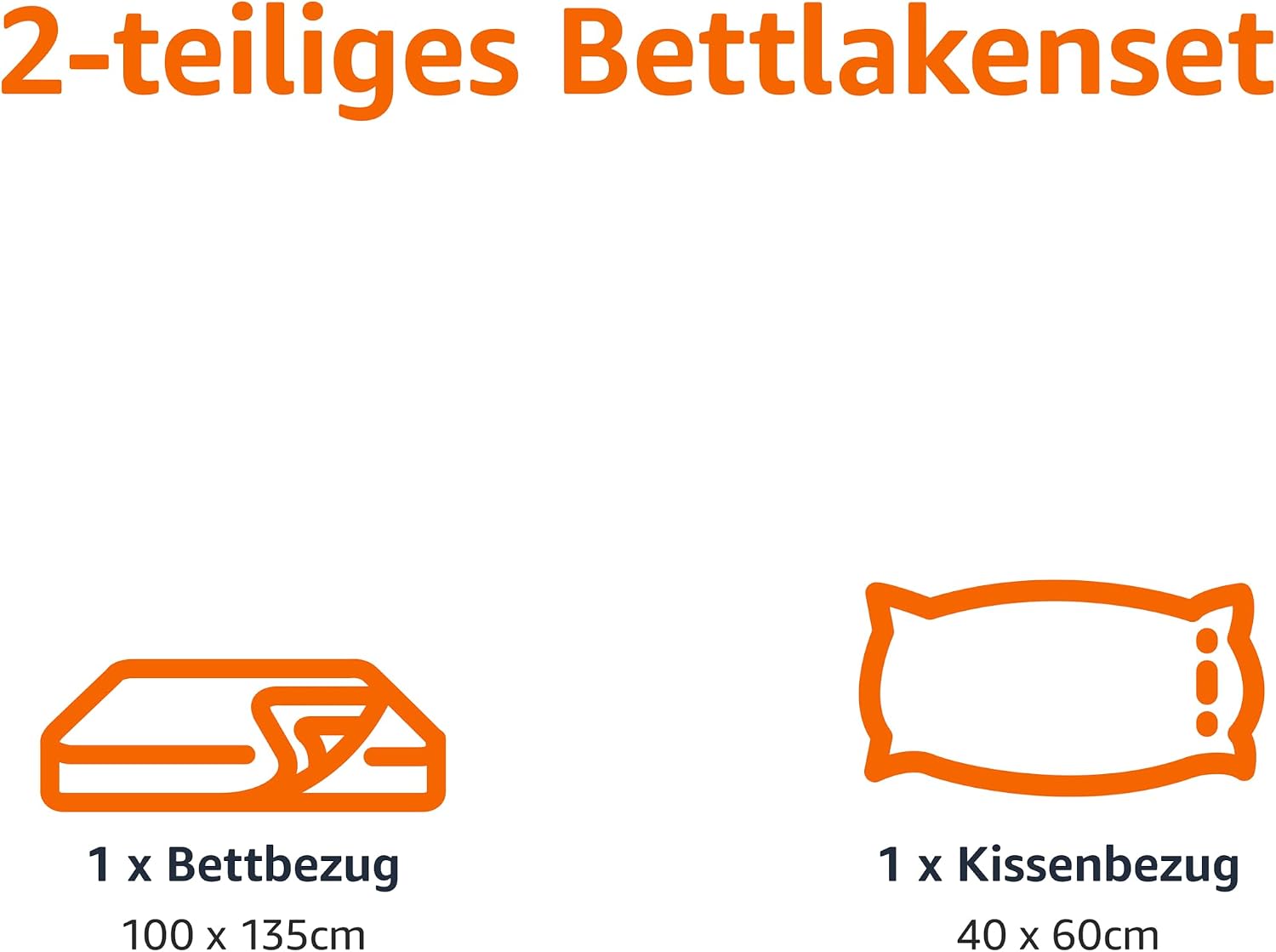 Thumbnail 6 de Amazon Basics Kinderbettwäsche 100x135 cm + 40x60 cm, Mikrofaser Wendebettwäsche Grün