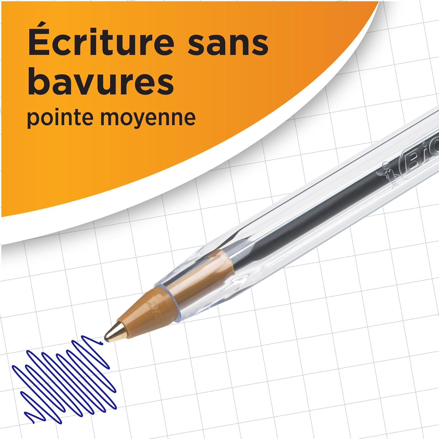 Thumbnail 3 de BIC Cristal Original Green Ballpoint Pens – Medium 1.0 mm, Box of 50 (Smudge-Free)