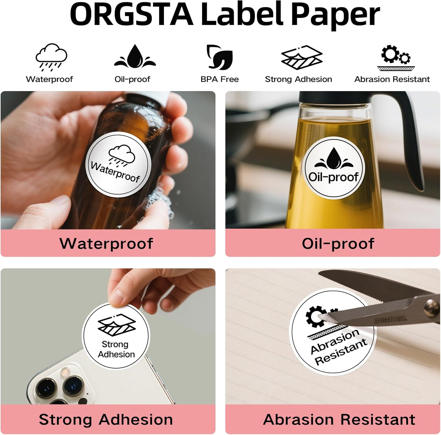 Thumbnail 2 de ORGSTA Etichette T003 690 pezzi 📦