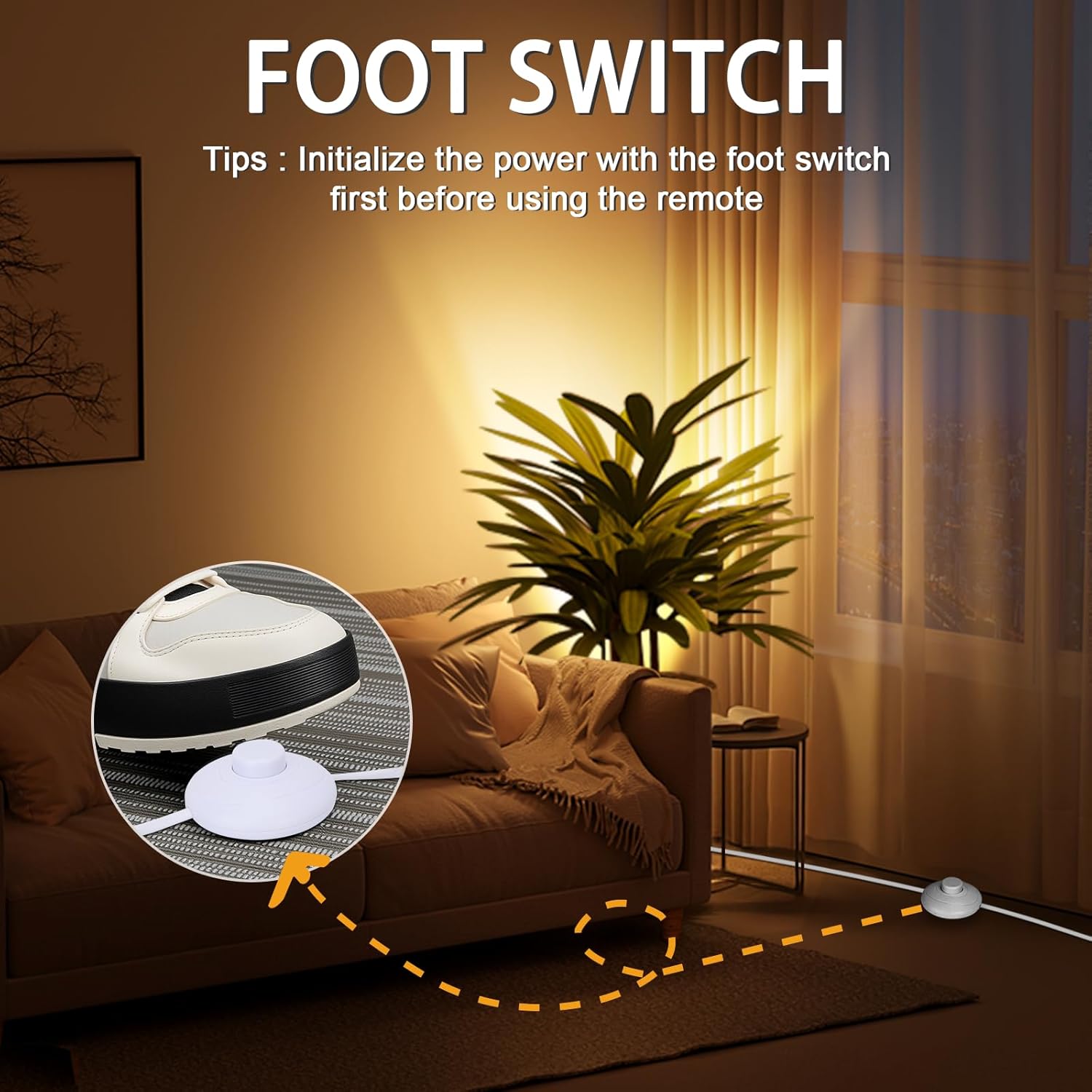 Thumbnail 3 de HUAEU LED Bodenstrahler – 6W Uplight Spot im 2er-Set, inklusive GU10 LED-Lampen, Warmweiß 3000K