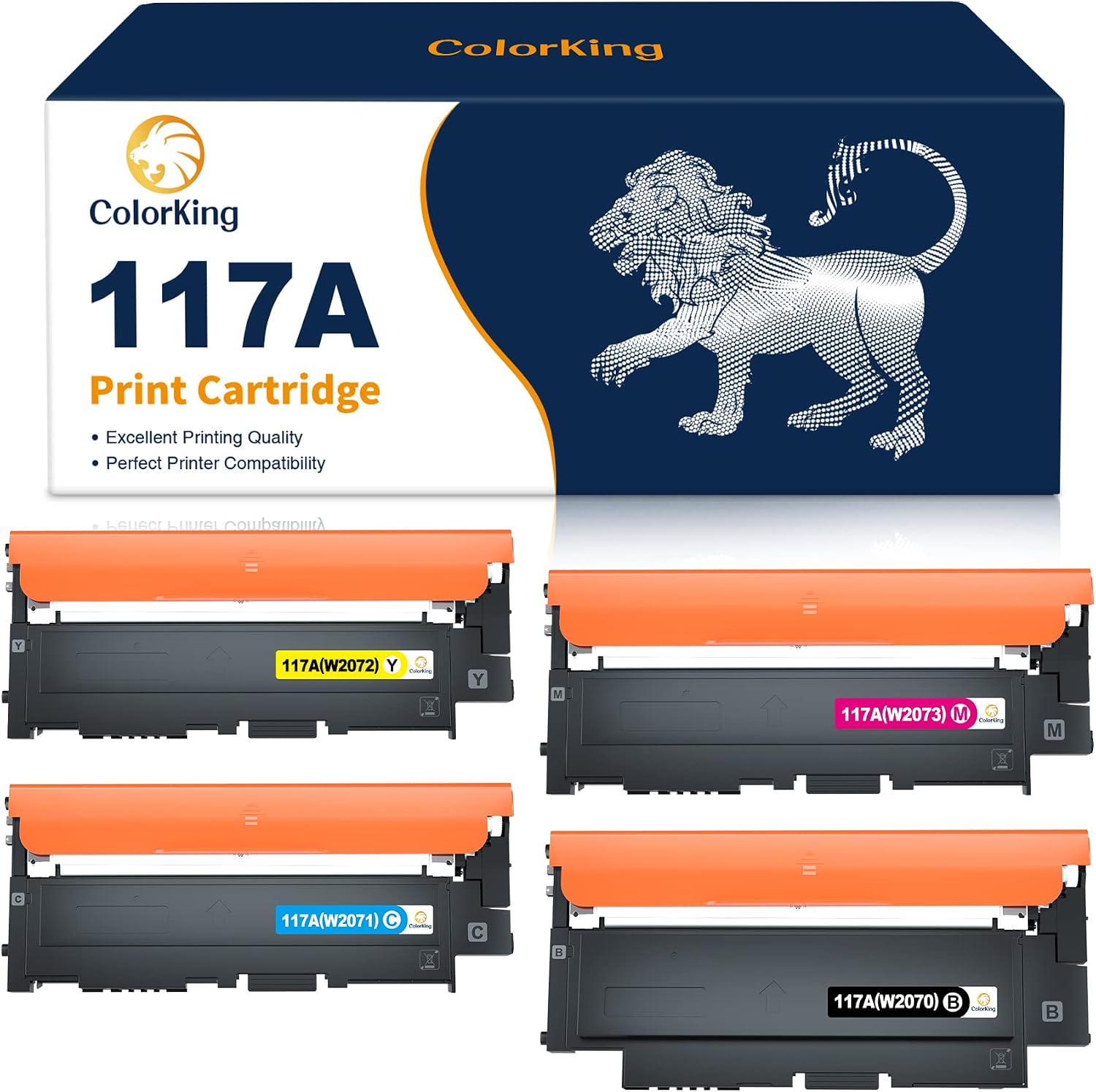 Imagen de ColorKing HP 117A Toner Set 4er-Pack en OfertitasTOP