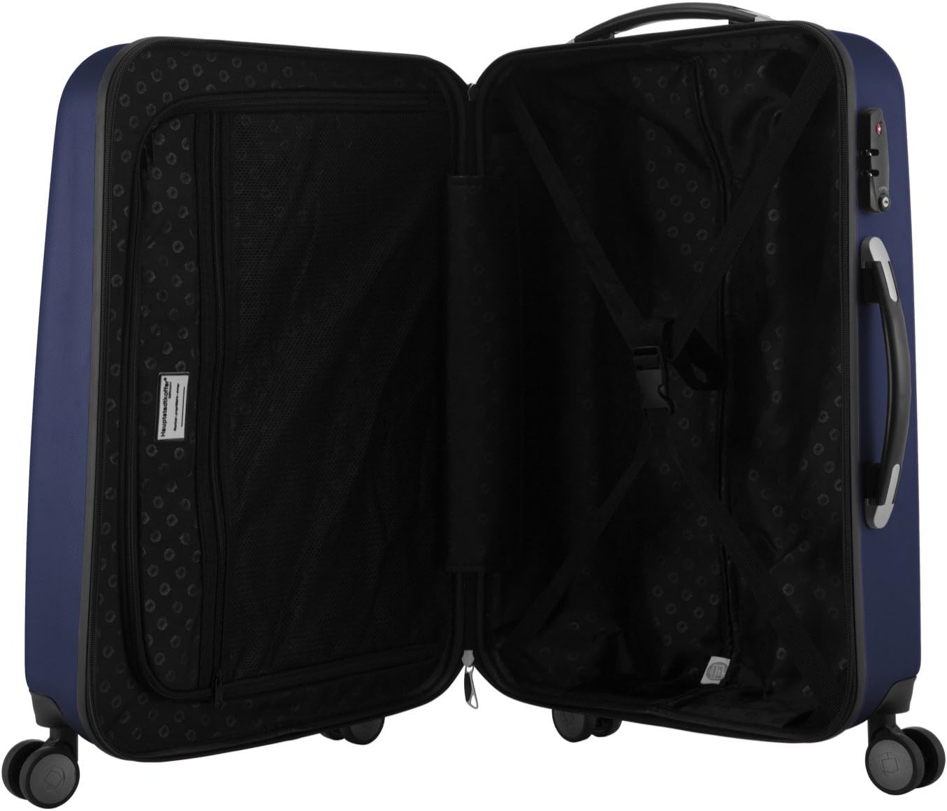Detalle 2 de Hauptstadtkoffer Valigia 65 cm Blu Scuro: robusta, sicura e comoda per vacanze di una settimana