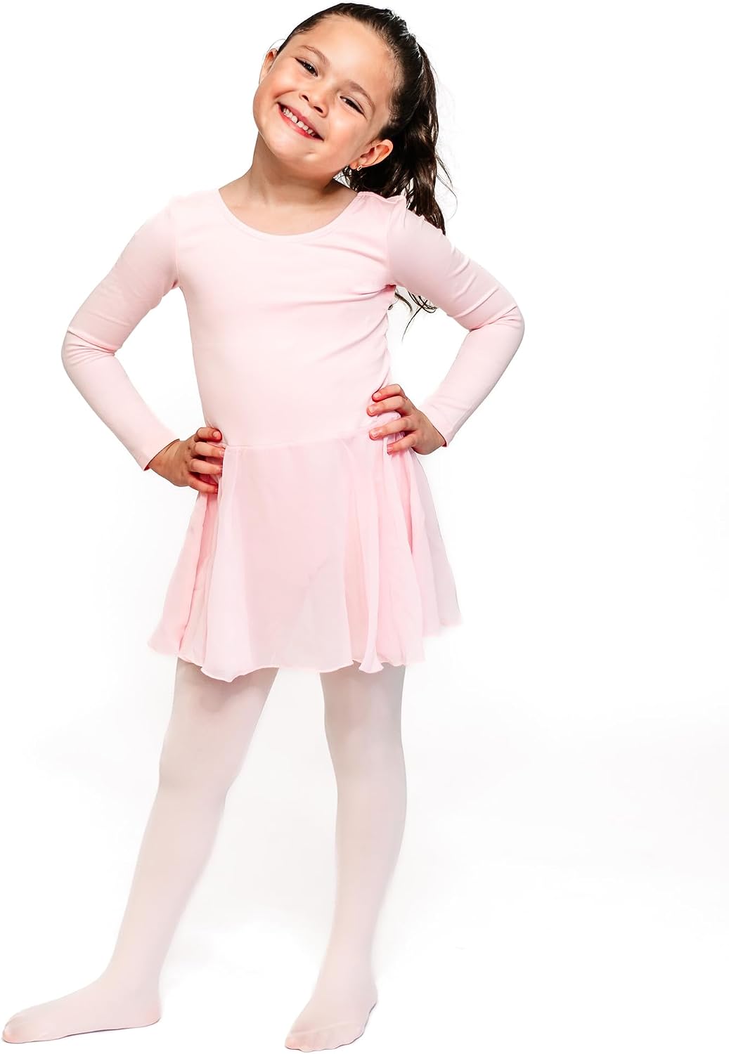 Detalle de Stelle Girls’ Ballet Leotard in Cotton