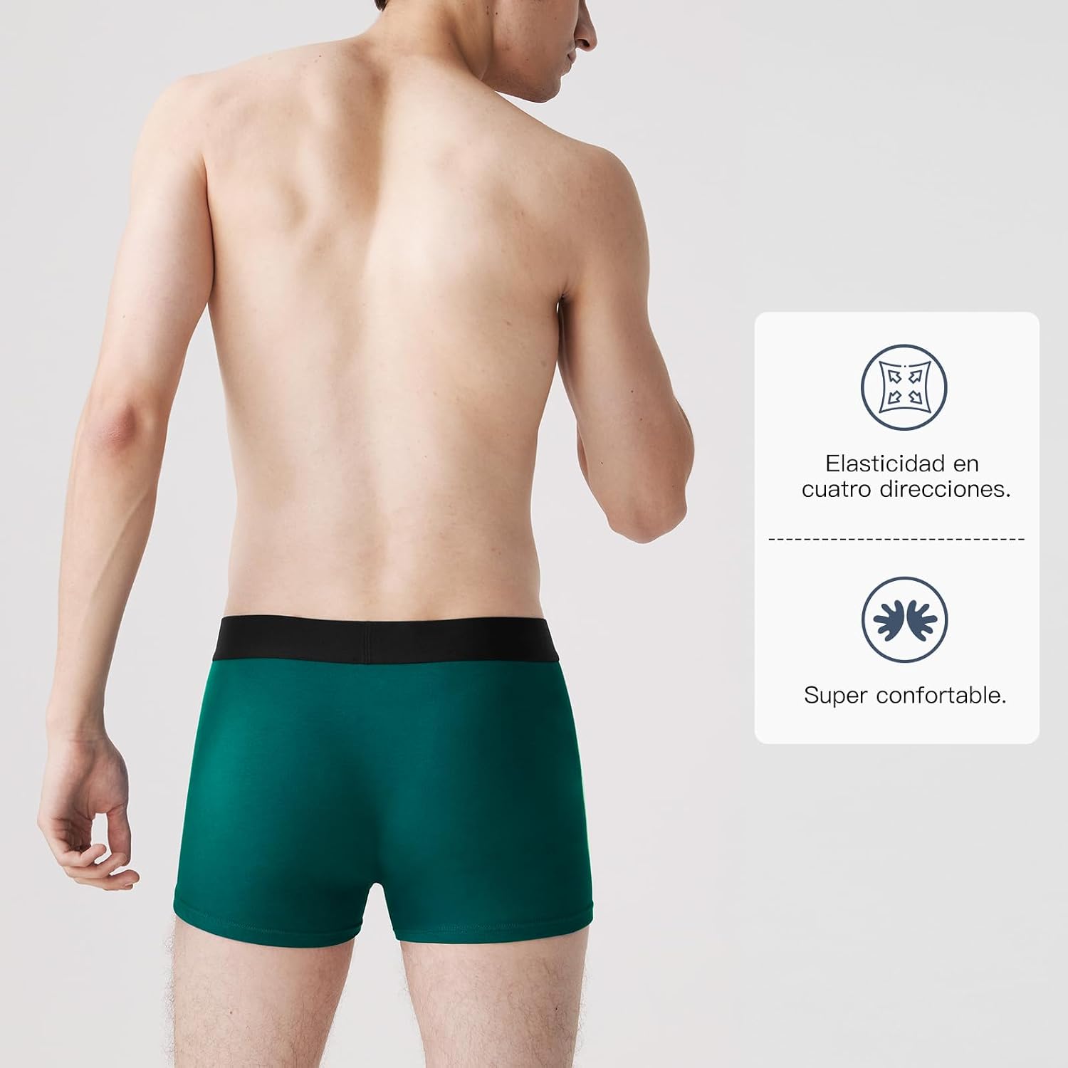 Detalle de Fullluwaa Boxer Pack 10 95% algodón
