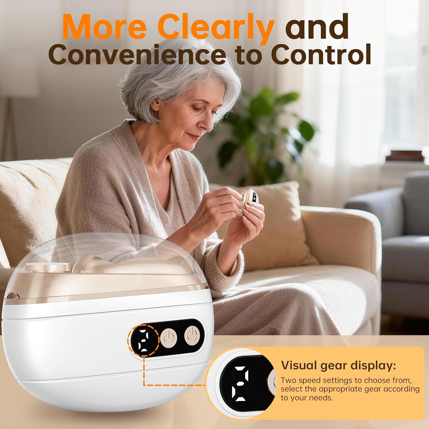 Detalle 2 de Electric Nail Clipper with LED Light