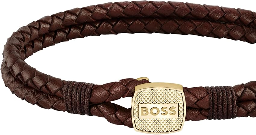 Thumbnail 6 de BOSS Jewelry SEAL Pulsera para hombre — negro o marrón 🧿