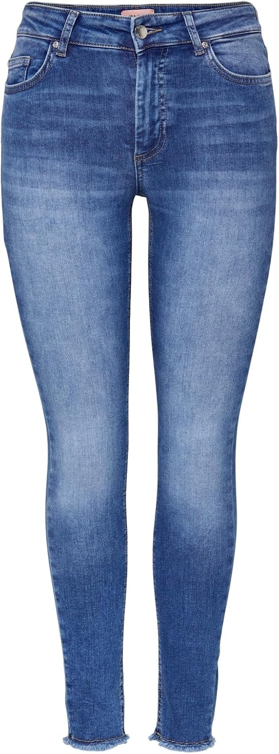 Thumbnail 6 de ONLY Damen Skinny Fit Jeans, Mid Waist – Weiß, Größe L/32L (ONLBLUSH Life Röhrenjeans)