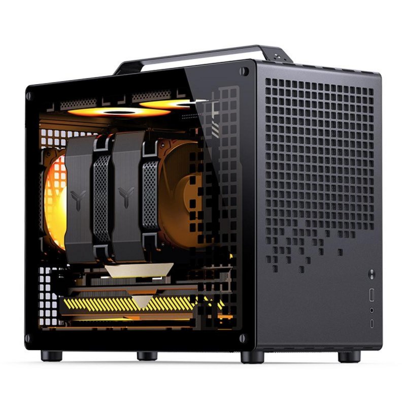 Thumbnail 1 de Jonsbo Z20 Black Mini Tower (micro ATX y SFX/SFX-L) con vidrio templado
