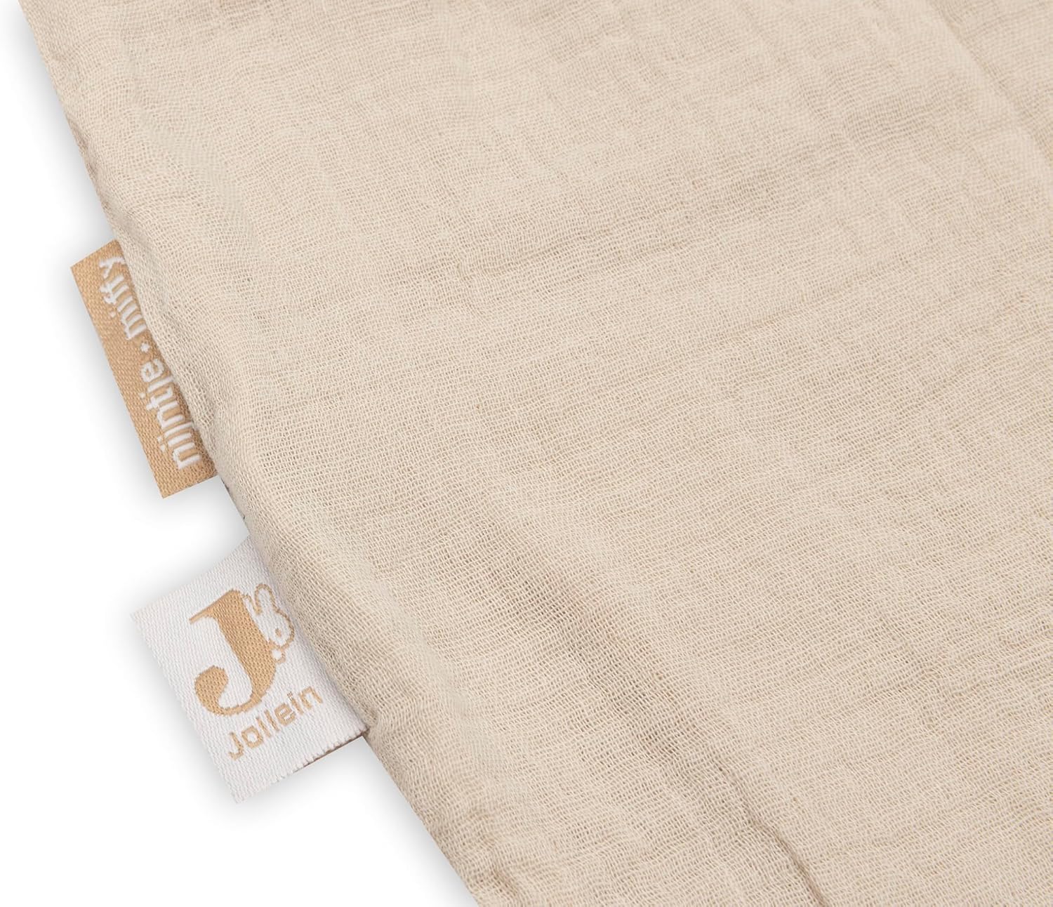 Detalle de Jollein Miffy & Friends Muslin Summer Sleeping Bag, 110 cm, 100% Cotton, 0.5 TOG