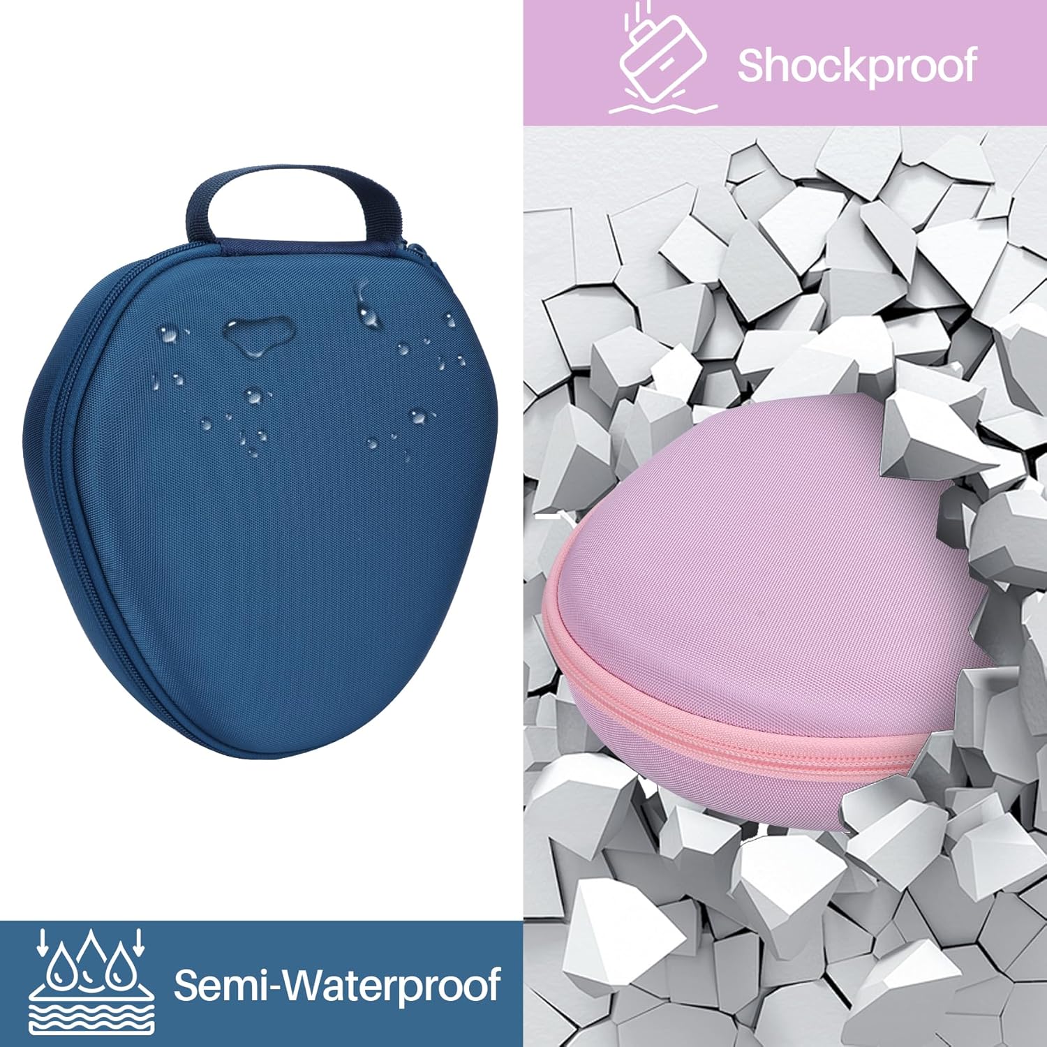 Thumbnail 6 de Lebakort Hart Tasche/Hülle für Apple AirPods Max – Armeegrün