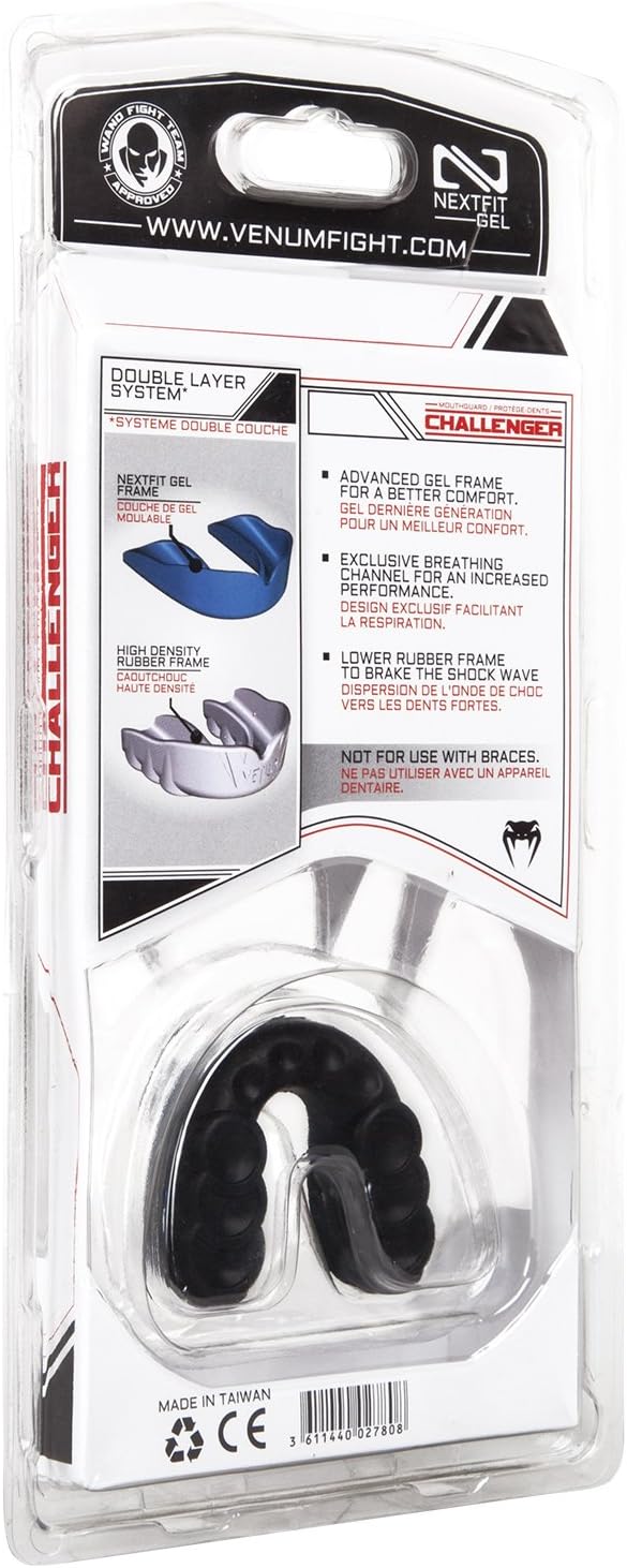 Thumbnail 6 de Venum Challenger Mouthguard - Black/Ice 🥊