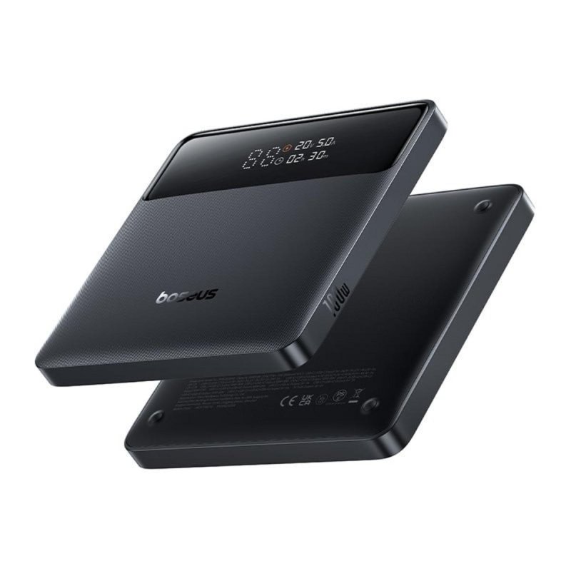 Detalle de Baseus H1 Power Bank: 20.000 mAh, 100 W y Pantalla Digital para Carga Rápida