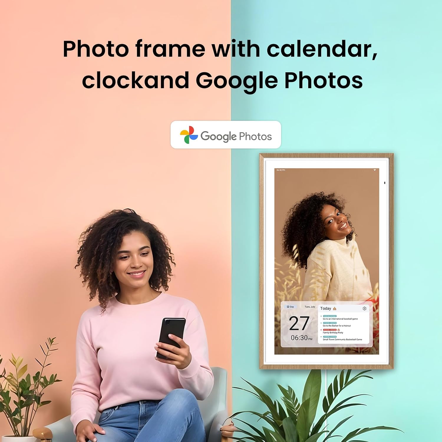 Thumbnail 6 de Apolosign 27-inch Digital Calendar: Dual Mode Smart Wall Planner